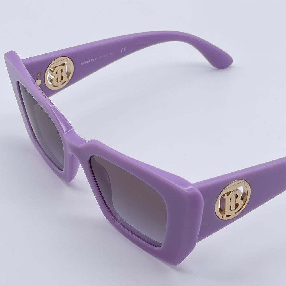 BURBERRY Sunglasses Daisy BE4344 394111 Lilac Women NEW - Picture 4 of 14